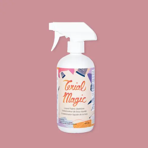 Terial Magic 16 oz Liquid Fabric Stabilizer spray bottle - Looney Bin Quilting
