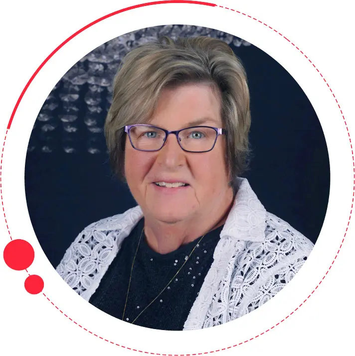 Portrait of a professional woman - Looney Bin Quilting