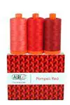 Aurifil Color Builder Pompeii Red 3pc.